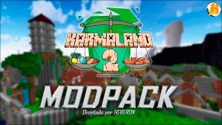 Modpack KARMALAND 2  Minecraft Server 1710  HeberonYT [upl. by Odranreb]