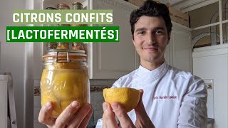 Comment faire des citrons lactofermentés CONFITS [upl. by Adnylem]