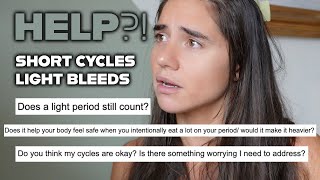 Short Cycles After Hypothalamic Amenorrhea Recovery [upl. by Ahsaeyt218]