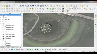 QGIS creating a Stonehenge satellite image interpretation part 2 [upl. by Amii]