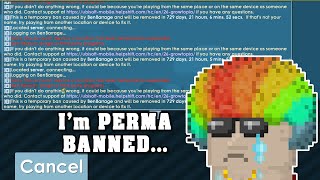 Im PERMA BANNED  Growtopia [upl. by Arualana]