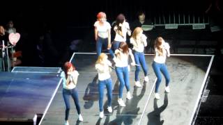 FANCAM SNSD  Gee SMTown in Anaheim 120520 [upl. by Llerrom946]