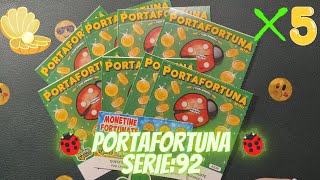 🐞Mini Portafortuna🐞La perla vincente simbolo X5🍀🥳🤑grattaevinci [upl. by Tikna5]