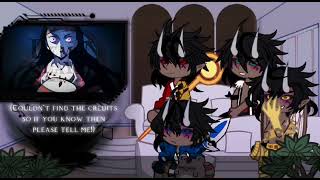 ✿ Hantengus Clones react to S3  15 Nezuko Kamado  KNY reaction video  UnCanon ✿ [upl. by Einra]