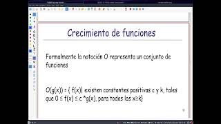 ADA I Clase 4 6 Notación big O [upl. by Freida626]