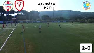 U17 R  Saint Tropez La Baie  AS Cannes [upl. by Eachelle]