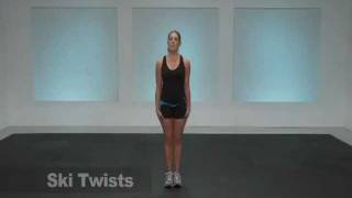 Workout Guide  Ski Twists [upl. by Rufus695]