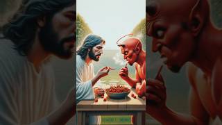 Jesus And Devil jesus shortvideo ytshorts motivation viralvideo jeuschrist jesusarmy edit [upl. by Einnaj]