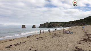 HENDAYE  🏖️ Plage des Deux Jumeaux  EUSKADI SURF TV [upl. by Aural]