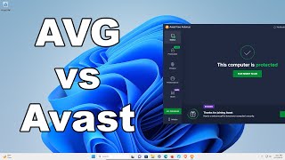 AVG vs Avast  Lets Find Out Which One Is Better  Antivirus Review  Security Test [upl. by Litnahc]