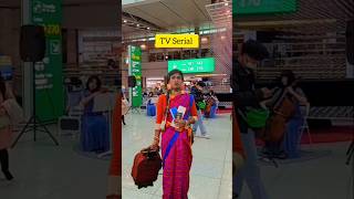 Parvati Going To Foreign🇮🇳✈️🇰🇷Episode1🤩TV Serial🤣Part64🔥Star Jalshashorts funny [upl. by Hagep592]