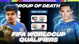 Indian football team Group Looking Scary FIFA World Cup 2026 Qualifiers [upl. by Pauline]