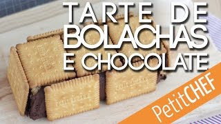 Tarte de bolachas e chocolate [upl. by Brena135]