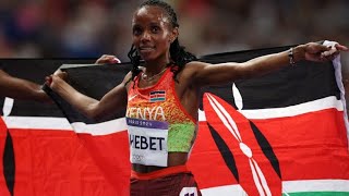 BREAKING Kenyas Beatrice Chebet wins 10000m womens finals in Paris Olympics 2024 [upl. by Malim]