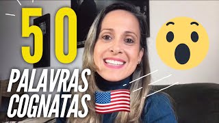 50 PALAVRAS EM INGLÊS PARECIDAS COM PORTUGUÊS  Teacher Allie [upl. by Enelram]