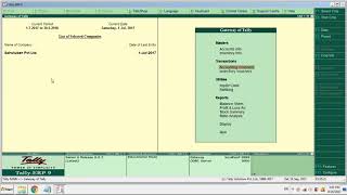 HOW TO PAY DUTIES amp TAXES CURENT LIABILITIES IN TALLY ERP9 [upl. by Aenit]