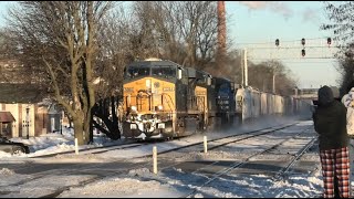 Hinsdale IL Railfanning [upl. by Ellennahs]