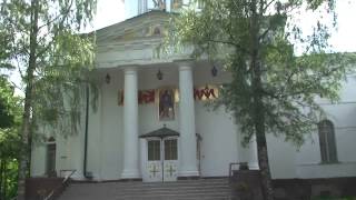 Pechory Pskov Caves Monastery part 1 [upl. by Nauqas120]