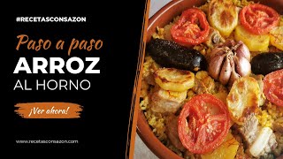 Arroz al horno valenciano una receta irresistible en 30 minutos [upl. by Nodlew]