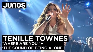 Tenille Townes performs Where are You the Sound of Being Alone  2023 Juno Awards [upl. by Corella]