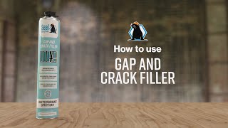 How to Use Seal Spray Foam Gap and Crack Filler [upl. by Stearne]