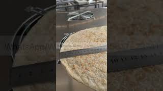 Automatic Commercial Lebanese Bread Flour Maker Pancake Roti Make Machine Tortilla Making Machine [upl. by Elyad281]