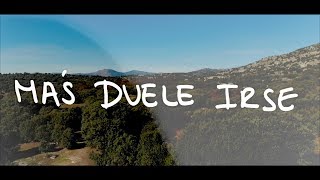 JPelirrojo  Más duele irse Lyric video [upl. by Yelats]