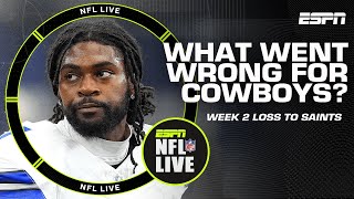 49ers make CRUCIAL mistakes vs Vikings  What went wrong for the Cowboys in Week 2  NFL Live [upl. by Lindsay]