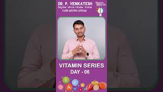 Vitamin Series Day 06  Vitamin E  Health Benefits Of Vitamin E  Vitamin E Benefits [upl. by Rusty356]