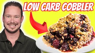 The ULTIMATE Sugar Free Cobbler Recipe EVERYONE Needs to Try  Low Carb Cobbler [upl. by Tamqrah]