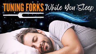 9 HOURS Tuning Forks 😴 The Secret to Balanced Sleep Pythagorean  Delta Waves [upl. by Lyrradal]