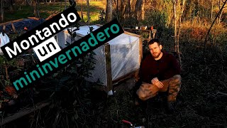 Cómo HACER 👷‍♂️ un INVERNADERO FÁCIL y BARATO 🤑 Materiales Reciclados ♻  Ep032020 [upl. by Ailed]