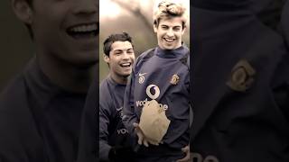 Ronaldo and Pique Manchester unitedshorts viral ronaldo pique manchesterunited [upl. by Aihsi]