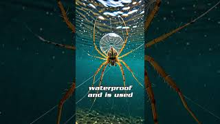 Animal Facts Water Spider spiders bugs arachnid wildlife animalfacts wildanimals insects [upl. by Mcgraw122]