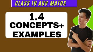 class 10 Advanced Maths chapter 1 Exercise 14 SETS concept and examples [upl. by Alliuqahs582]