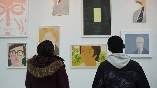 Alex Katz Exhibition Opening [upl. by Ytomit]