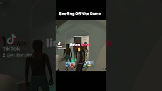 Beefing Off The Game nba2k25 2k25 funny [upl. by Ynohtnaed154]