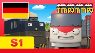 Zug kinderfilm l Titipo deutsch S1 F1 Völlig verirrt l Kinderfilm l Titipo Der Kleine Zug [upl. by Eltsryk132]