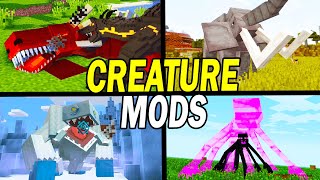 30 AMAZING Mobs amp Animal Mods For Minecraft Forge amp Fabric [upl. by Patrizia]