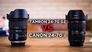 Tamron 2470mm G2 vs Canon 2470mm ii  Dual Pixel AF Low Light Test [upl. by Lenes]