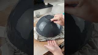 How to make a handbuild artistic stoneware bowl handmadepottery pottery art bowl howitsmade [upl. by Stirling]