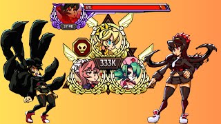 6 Shuppet vs 333k Defense Skullgirls Mobile [upl. by Anairda]