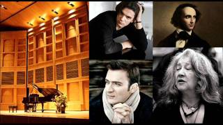 Mendelssohn Piano Trio No 1 in D minor Op 49  III Martha Argerich amp Capuçon brothers [upl. by Annayi247]