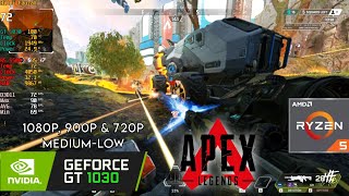 GT 1030  Apex Legends Revelry  1080p 900p amp 720p  MediumLow [upl. by Konyn451]