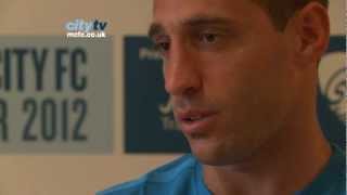 CITY IN AUSTRIA 5 Pablo Zabaleta EXCLUSIVE Interview  HD [upl. by Asilak]