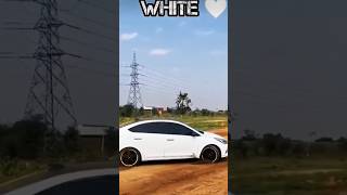 white verna vs black Verna driftshotsvernadrift [upl. by Namilus]