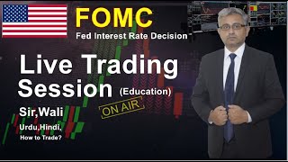 FOMC Live Trading Session  USA High Impact News  Fed Interest Rate Decision [upl. by Wilonah11]