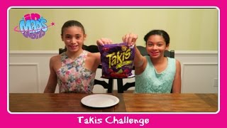 Takis Challenge  In Mads World [upl. by Yesllek]