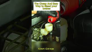 The cheap and easy way to bleed your brakesautomotivemechanic tipautomobileforyouXpert Garage [upl. by Erroll96]