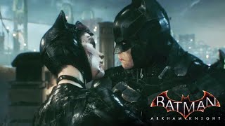 Batman amp Catwoman Kiss and Say Goodbye  Batman Arkham Knight PS5 Cinematic HD [upl. by Nahte506]